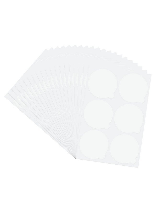 Eyelash Extension Adhesive Glue Pallet Sticker Pads 2Inches Diameter (Large120 Pads 20 Sheets)