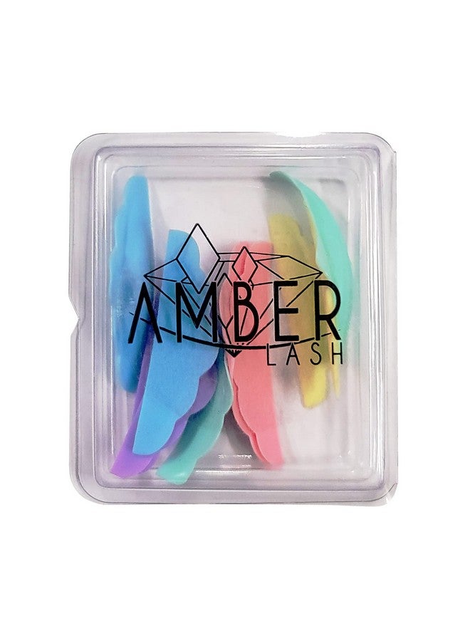 Rods For Eyelash Liftingperming Colorful Reusable Soft Silicone Rods Durable And Flexible Rolly Curly 5 Different Curl Sizes And Lengths Easy Application And Removal