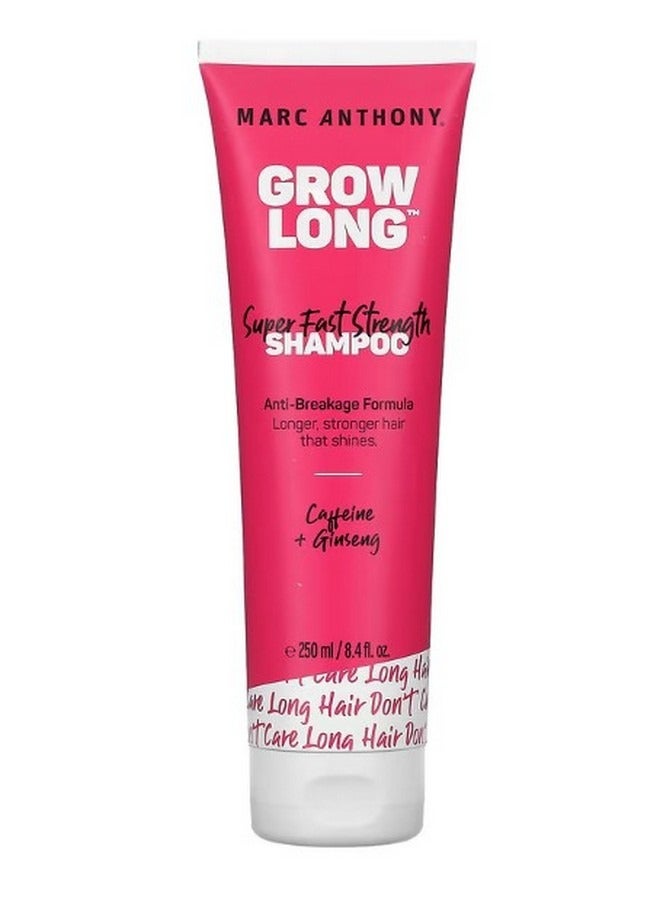 Grow Long Super Fast Strength Shampoo Caffeine  Ginseng  8.4 fl oz 250 ml
