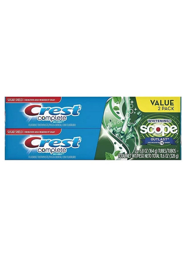 Complete Whitening Scope Outlast 5.8 Oz ( Pack Of 2)
