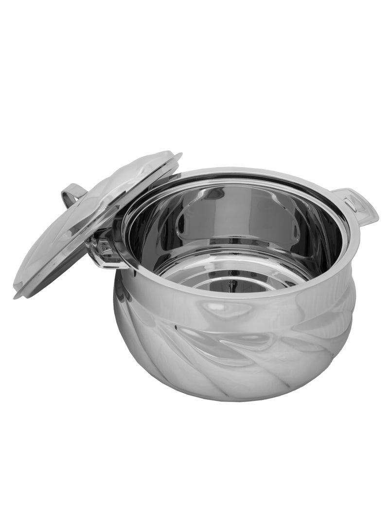 Stainless Steel S Hotpot 3.5 Liters Silver Colour