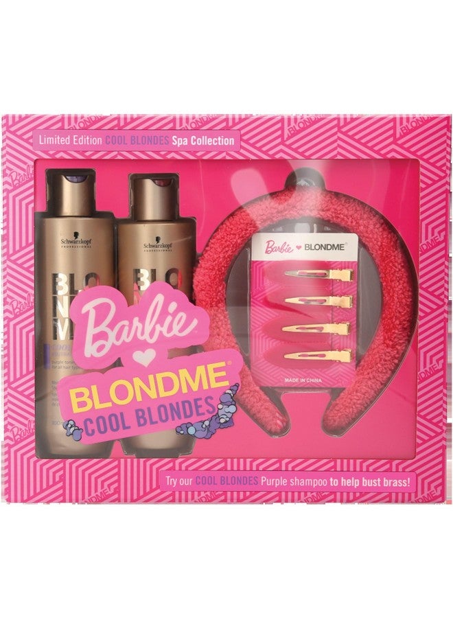 X Barbie™ Home Spa Collection Cool Blondes With Purple Toning Pigments Brassiness Corrector For All Blonde Hair Types