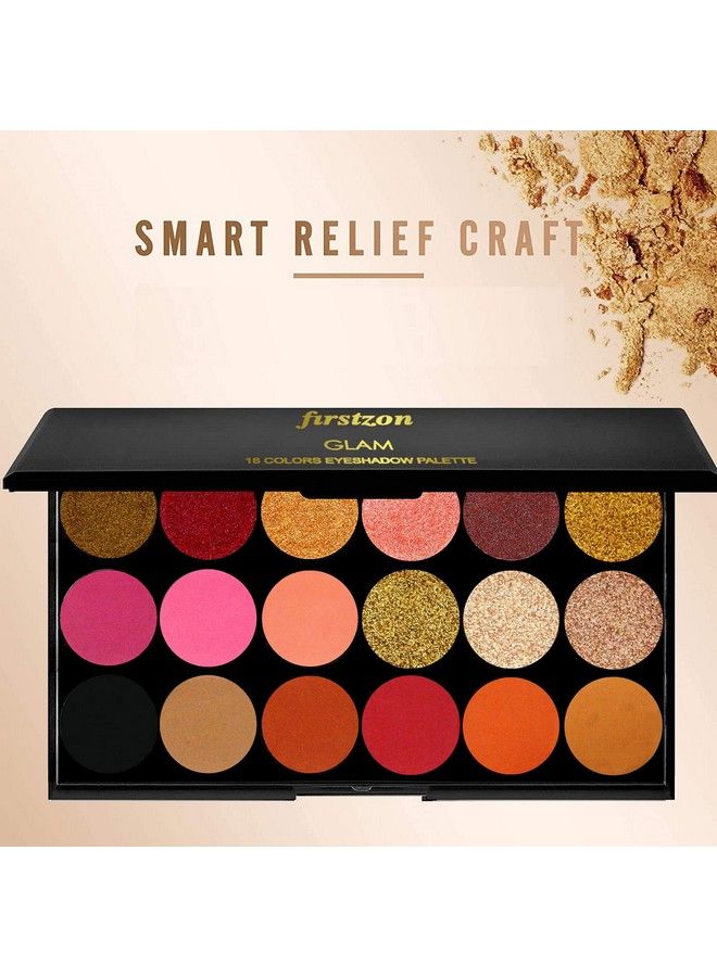 18 Color Combo Eyeshadow Palette Multicolor 22 G Matte & Shimmery Finish