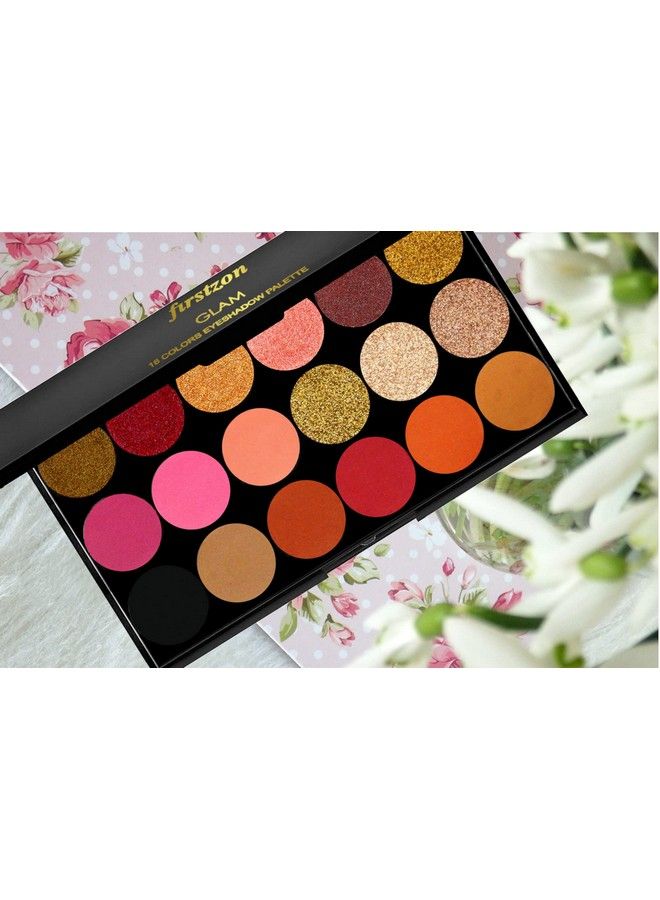 18 Color Combo Eyeshadow Palette Multicolor 22 G Matte & Shimmery Finish