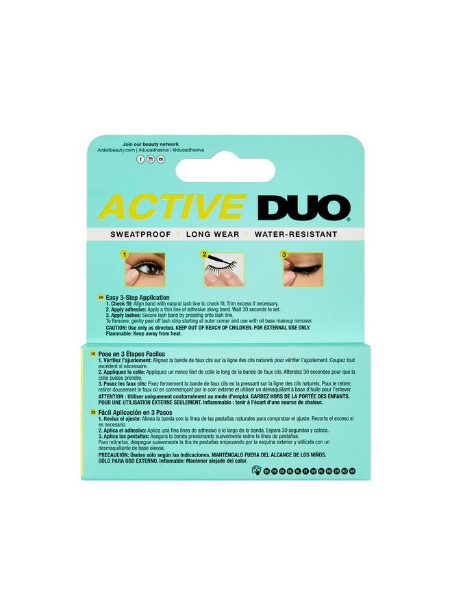 Active Duo Black Adhesive For Strip Lashes 4.6Gnet Wt 0.16 Oz