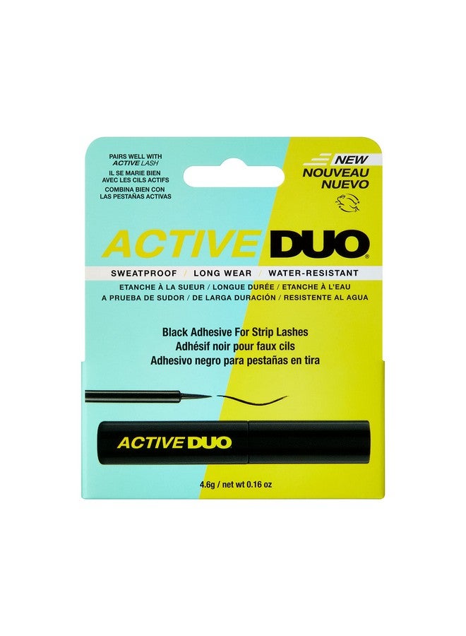 Active Duo Black Adhesive For Strip Lashes 4.6Gnet Wt 0.16 Oz