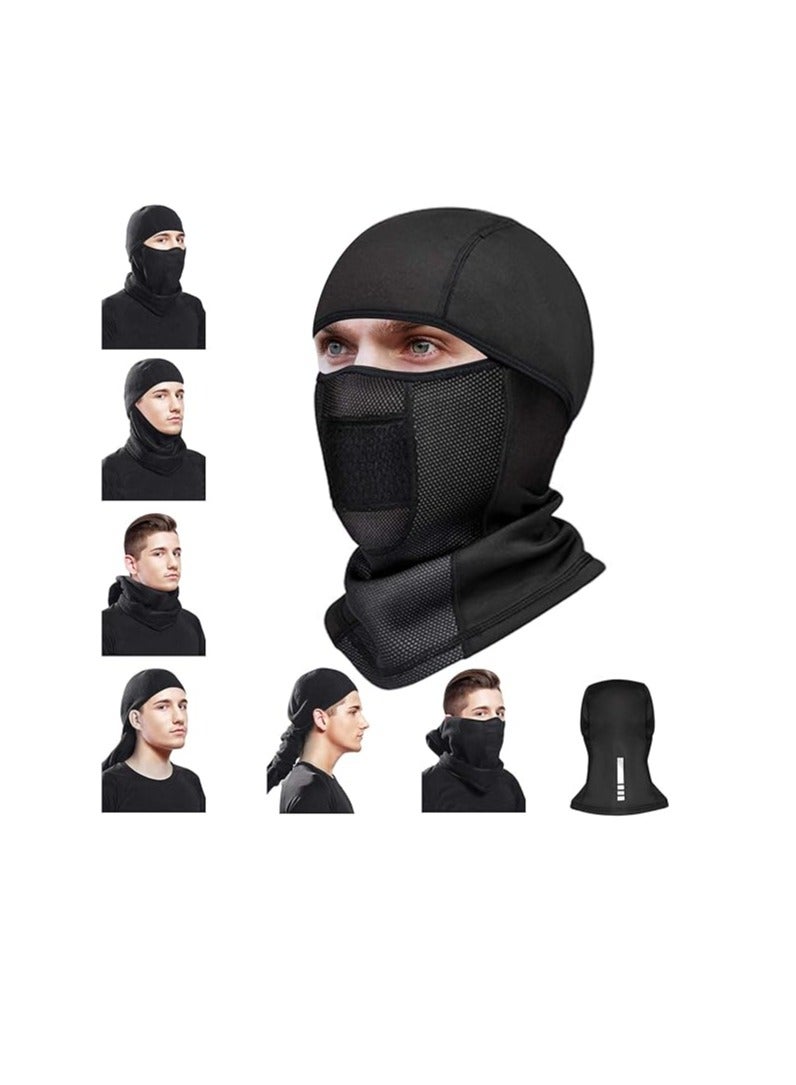 Balaclava Ski Mask, Balaclava for Unisex, Windproof Full Face Mask Cover, Winter Face Cover Warmer Windproof for Skiing, Outdoor Work, Riding Motorcycle Snowboarding, Multifunctional Headwear