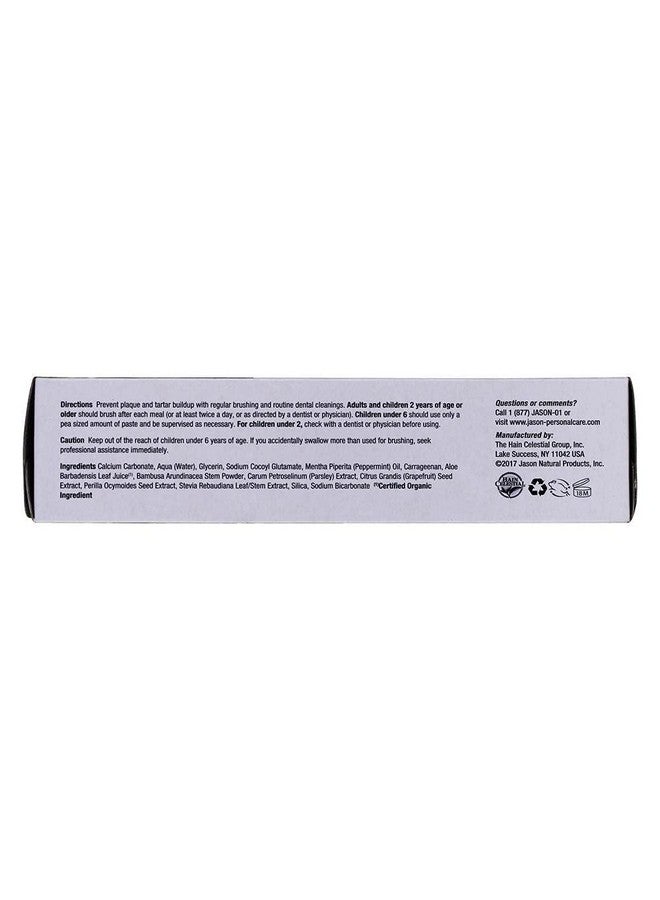 Powersmile Whitening Fluoridefree Toothpaste Powerful Peppermint 6 Ounce Tube