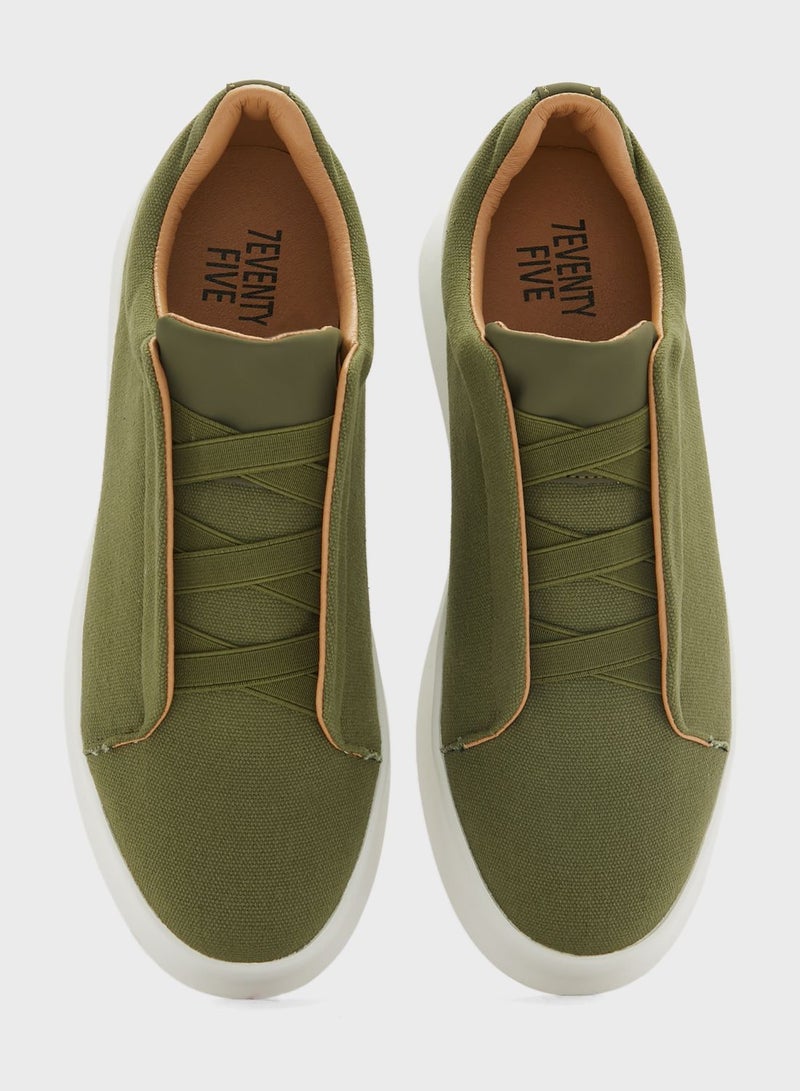 Casual Canvas Slip Ons