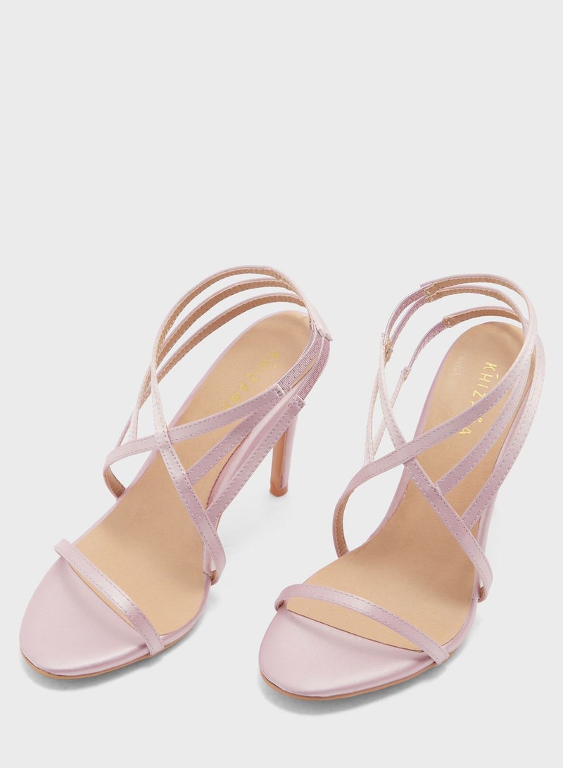 Criss Cross Strappy Sandals