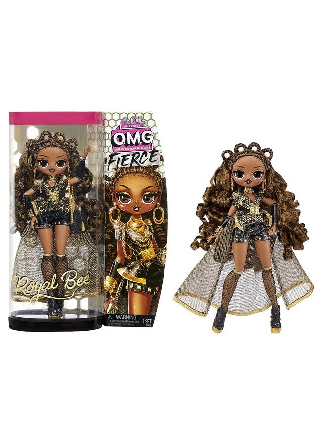 Omg Fierce Royal Bee 11.5 Fashion Doll With X Surprises Including Accessories & Outfits Holiday Toy Great Gift For Kids Girls Boys Ages 4 5 6+ Years Old & Collectors