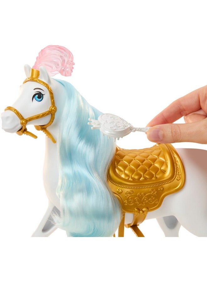 Disney Princess Toys Cinderella Doll With Horse And Styling Accessories Inspired By The Disney Movie (Amazon Exclusive)