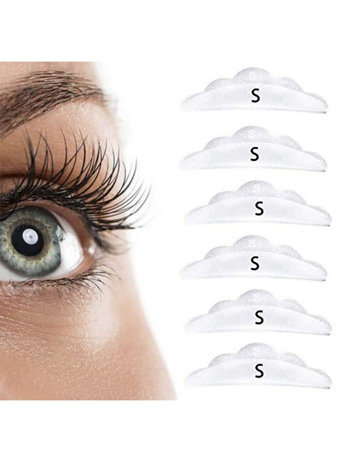 Lash Lift Rods Lash Lift Pads 6 Pcs Sss Reusable Eyelash Perming Curler Shield Pads With Premium Pu Storage Case For Perfect Lash Lifting