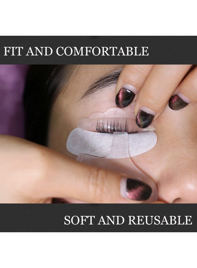 Lash Lift Rods Lash Lift Pads 6 Pcs Sss Reusable Eyelash Perming Curler Shield Pads With Premium Pu Storage Case For Perfect Lash Lifting