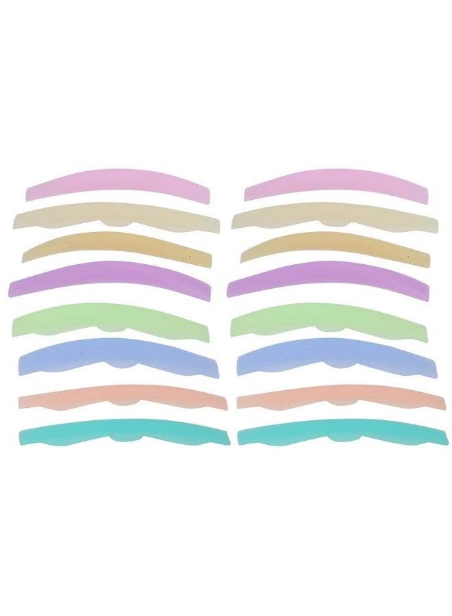 Eyelash Perming Curler Women Lash Lift Rods Silicone Eyelash Perm Pad Root Lifting Pad For Perming Lifting Rod Eyelash Perming Pad Silicone Eyelashes Curler Rods Lashes Lift Shield Tool