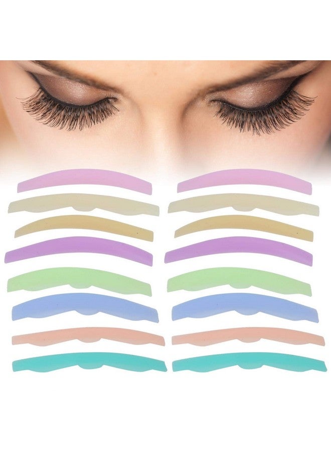 Eyelash Perming Curler Women Lash Lift Rods Silicone Eyelash Perm Pad Root Lifting Pad For Perming Lifting Rod Eyelash Perming Pad Silicone Eyelashes Curler Rods Lashes Lift Shield Tool