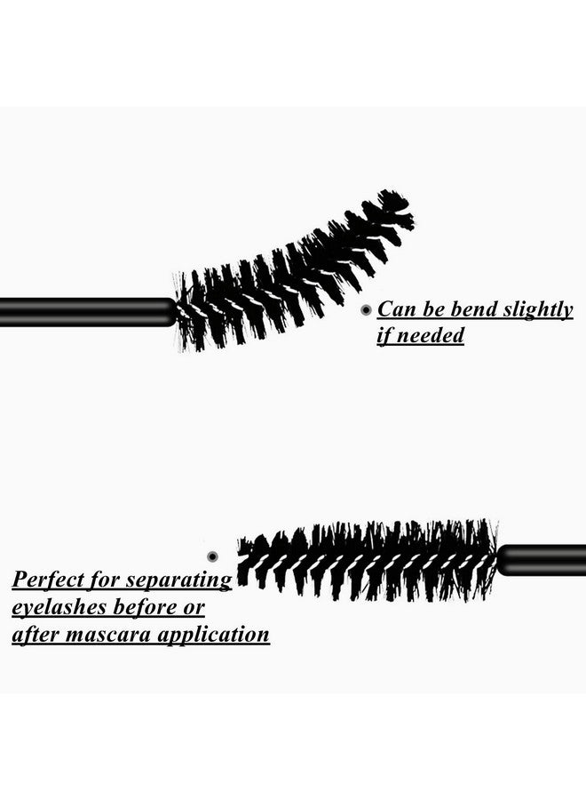 100 Pcs Disposable Eyelash Spoolies Brush Mascara Applicator Lash Wand Lashes Brush Eyebrow Spooly For Extension