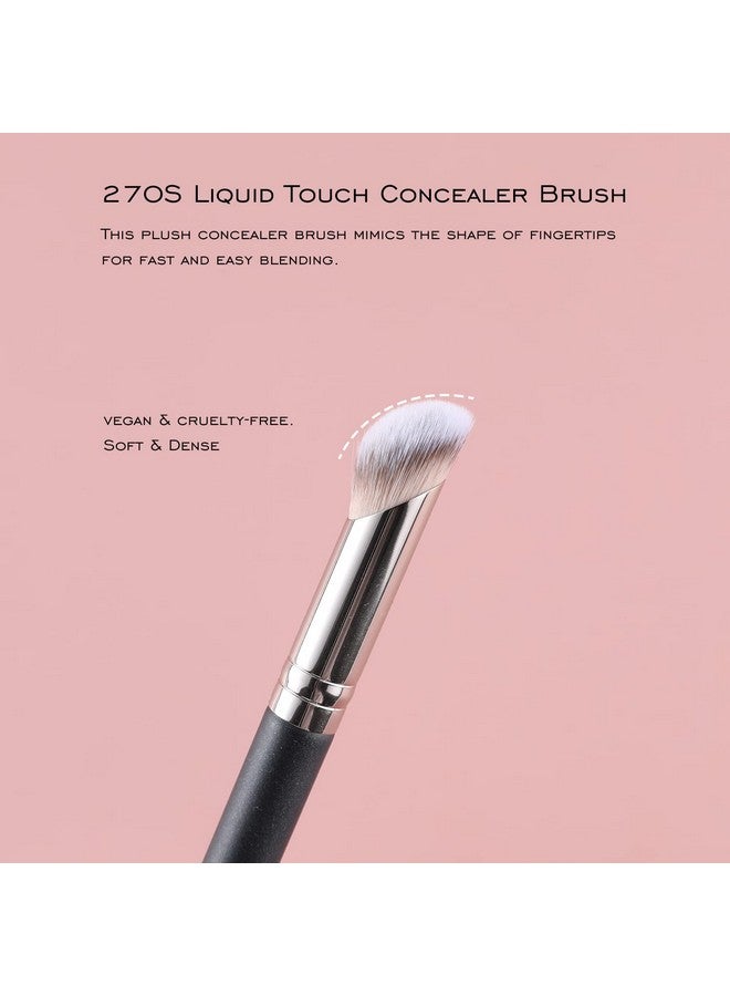 Kabuki Foundation Brush For Liquid Makeup Professional Makeup Brush Concealer Brush Blusher Brush Bronzer Travel Buffing Contour Stippling Face Blush Concealer Liquid Blending Brushes