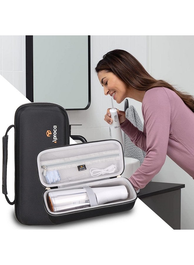 Hard Travel Storage Case For Waterpik Wf02 Cordless Water Flosser And Accessories
