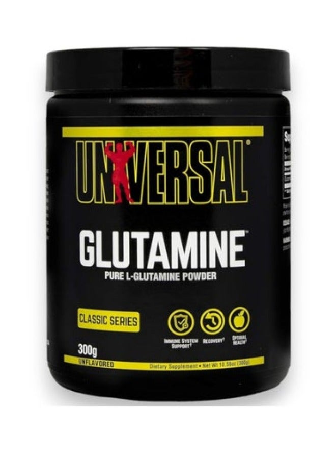 Glutamine Pure L-Glutamine Powder, 300g, 60 Servings