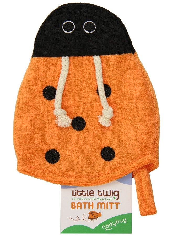 Lady Bug Bath Mitt