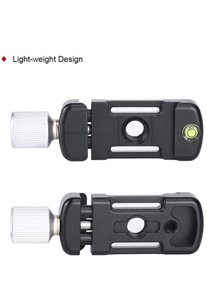 DDC-26LT QR-Plate Clamp Combo Arca Clamp Screw-knob Clamp Quick Release Clamp Tripod Mount Adapter for Arca/RRS QR Plate 26mm