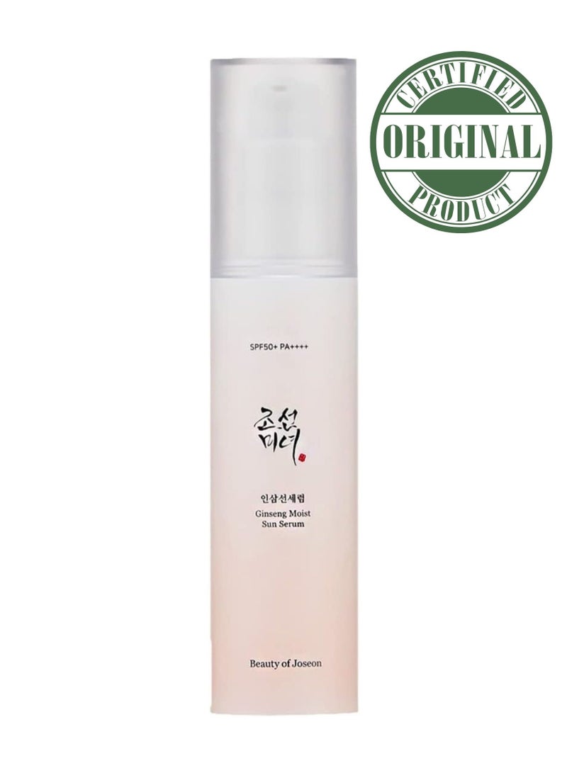 Ginseng Moist Sunscreen  Serum SPF 50 PA 1.69 fl.oz 50ml
