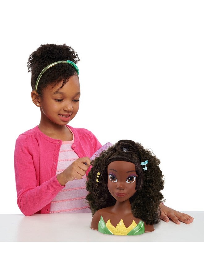 Tiana Styling Head And Accessories 18Pieces Pretend Play Kids Toys For Ages 3 Up By Just Play