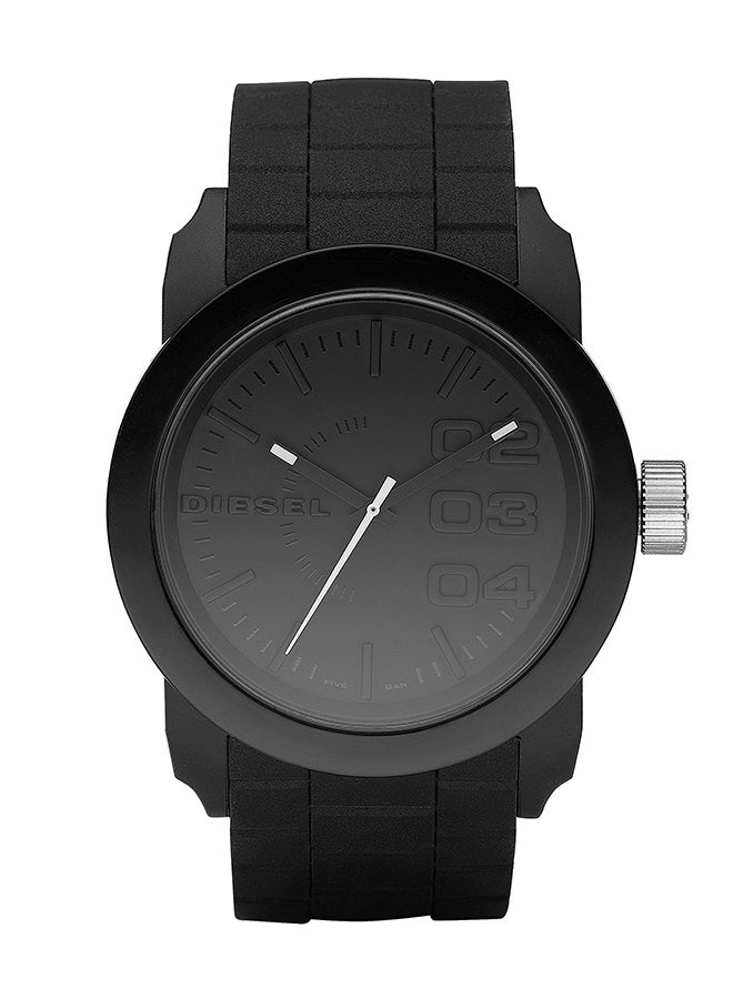 Unisex Analog Round Shape Silicone Wrist Watch DZ1437 - 44 Mm