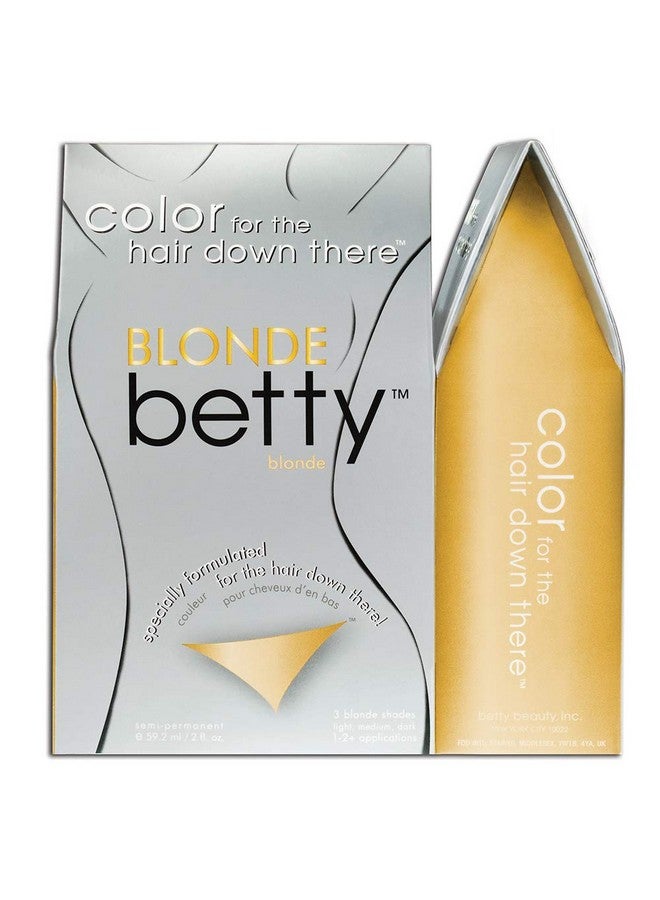 Blonde Betty Color For The Hair Down There Hair Coloring Kit