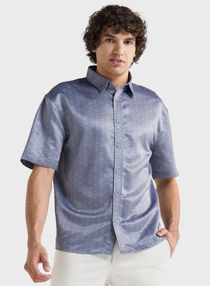 Printed  Regular Fit Shirt