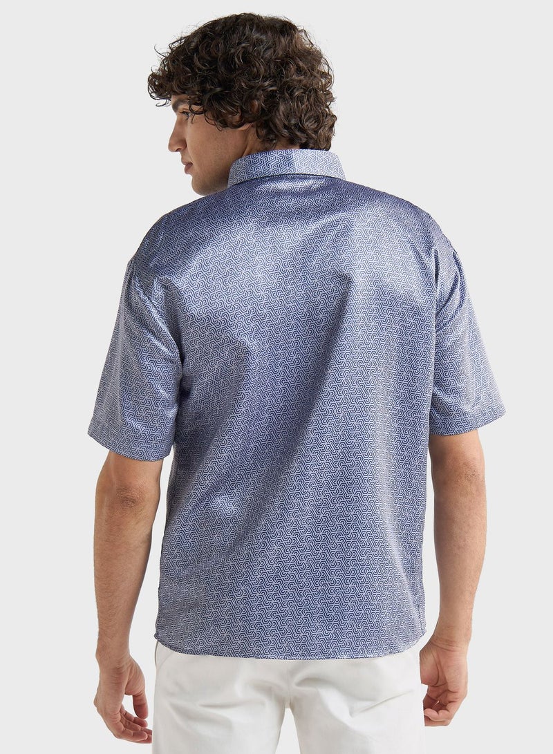 Printed  Regular Fit Shirt