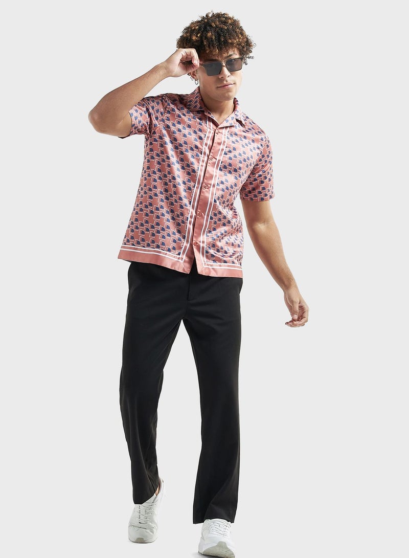 Printed  Regular Fit Shirt