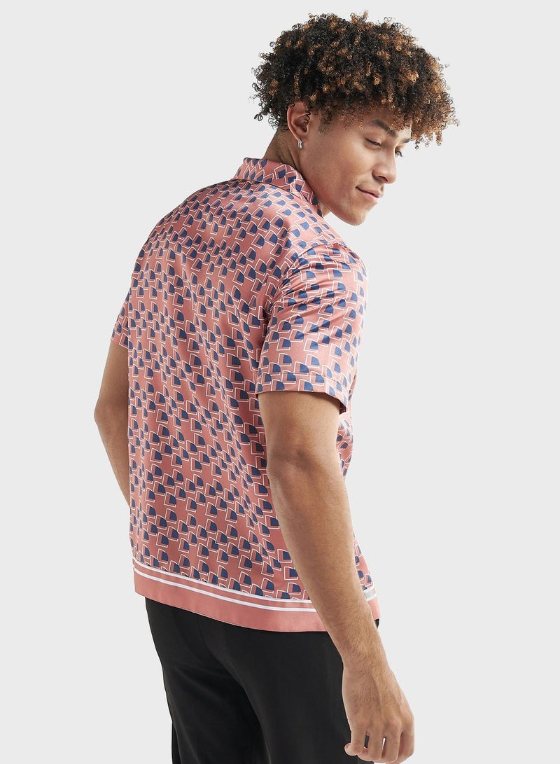 Printed  Regular Fit Shirt