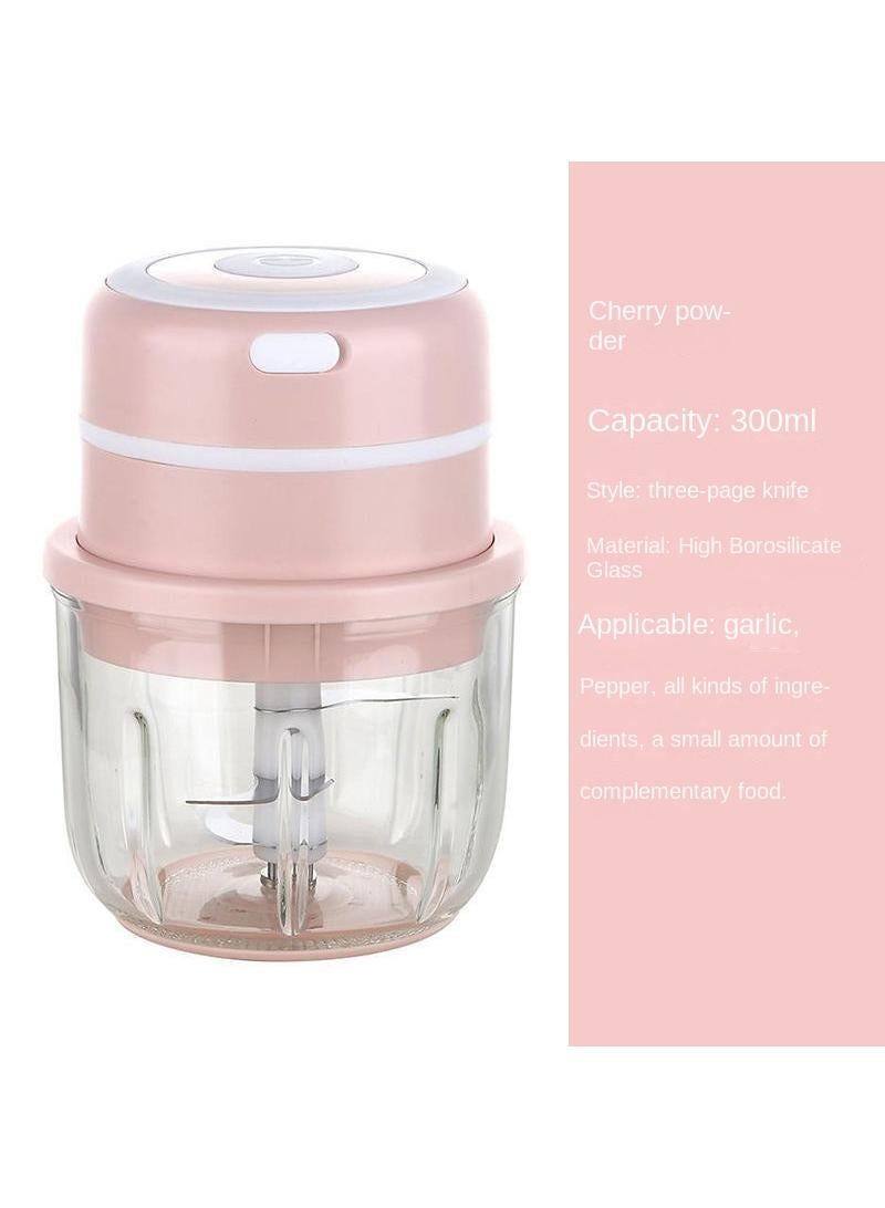 300ML Usb Portable Small Electric Food Chopper