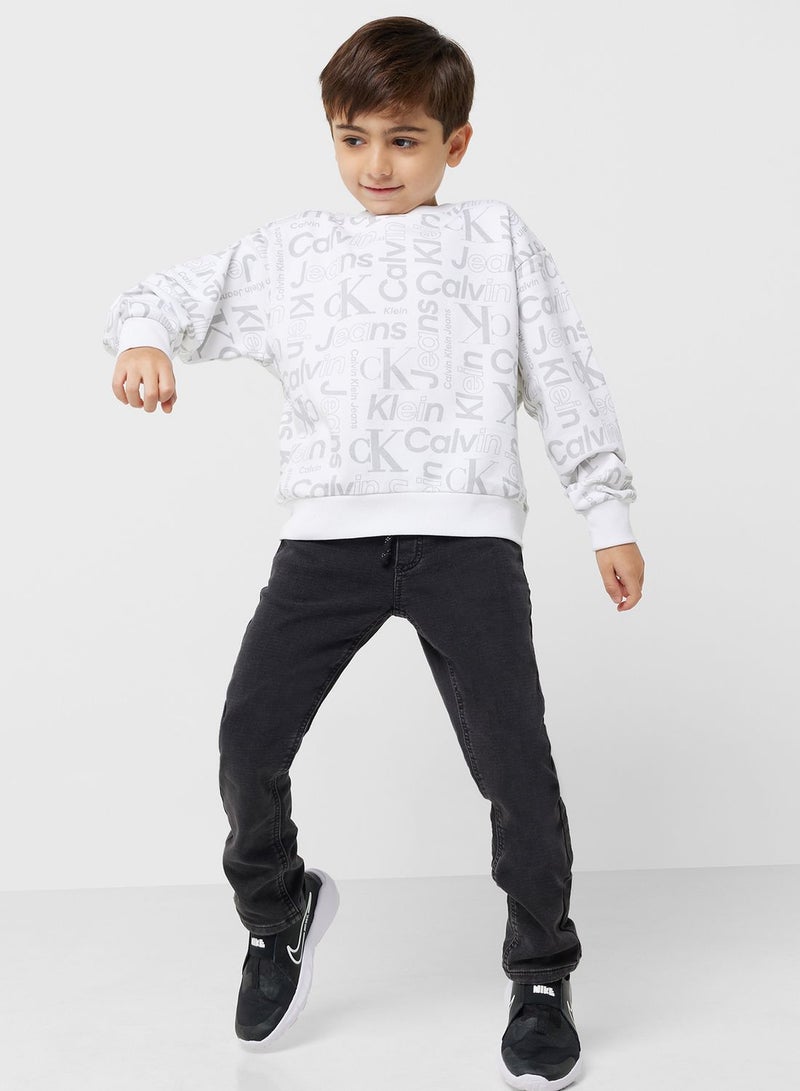 Youth All Over Print Sweatshirt