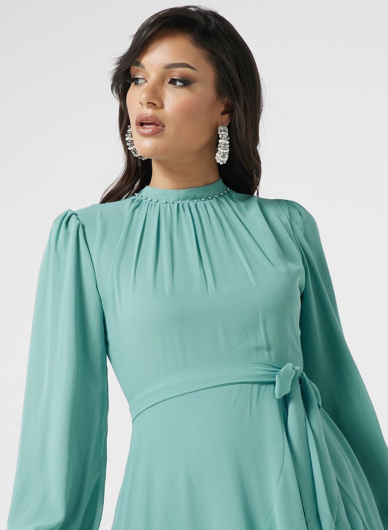 Ruffle Detail Dress