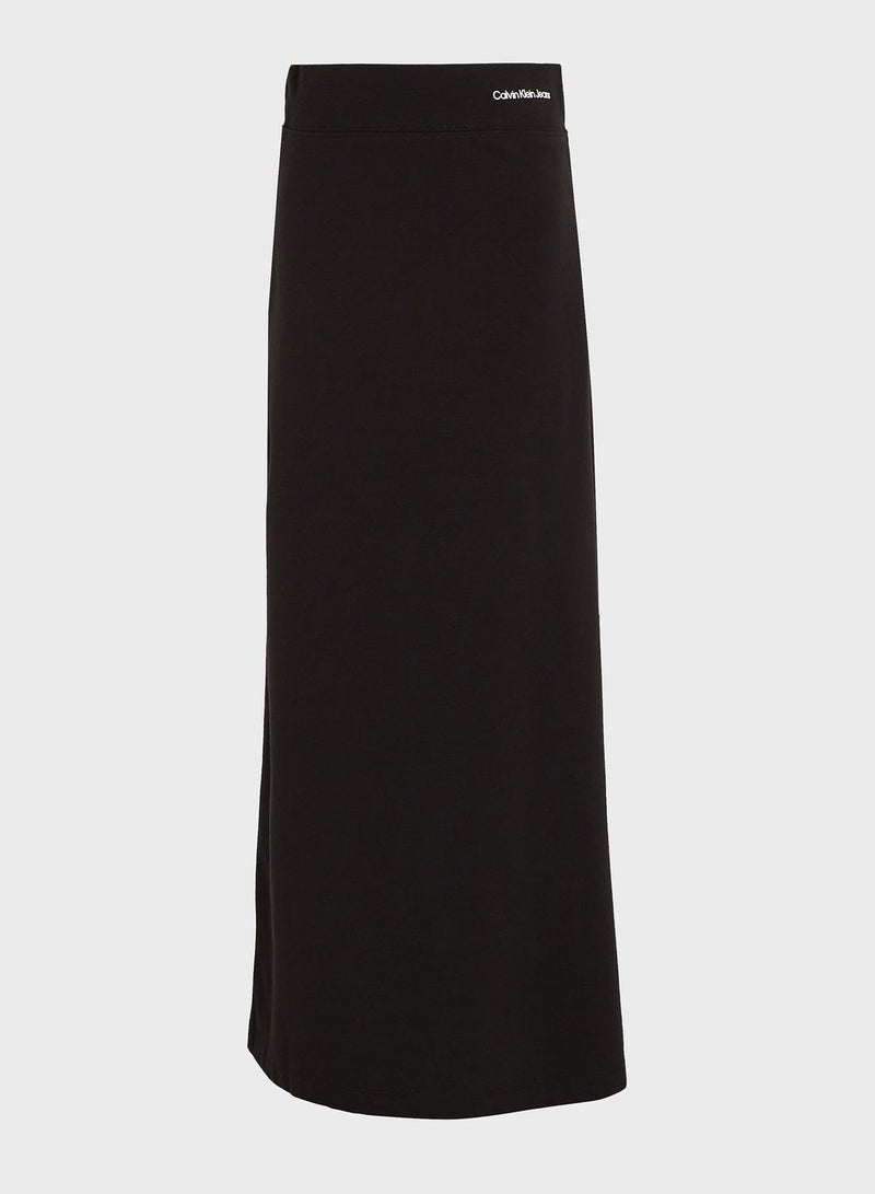 Youth Minimalistic Maxi Skirt