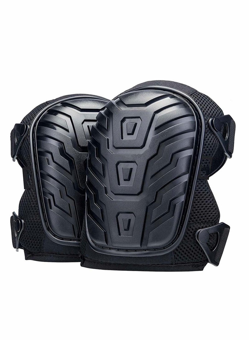 Professional Knee Pads With Heavy-Duty Foam Padding And Comfortable Gel Pads