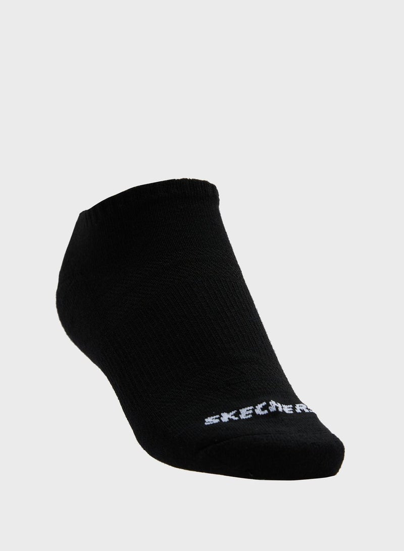 6 Pack Terry No Show  Socks