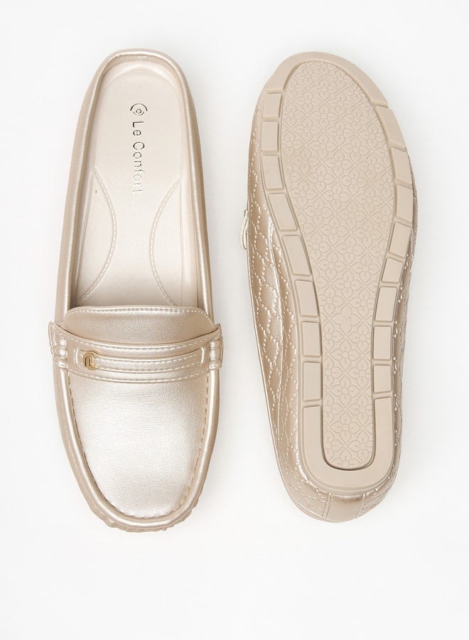 Women's Textured Slip-On Mules