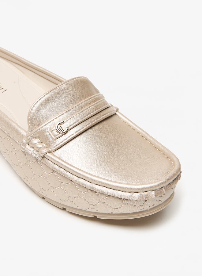 Women's Textured Slip-On Mules