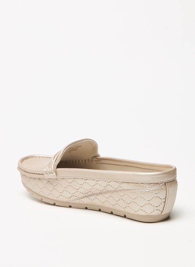 Women's Textured Slip-On Mules