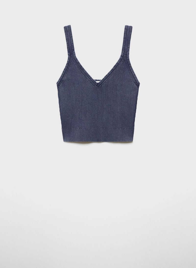 Youth Strappy Knitted Top