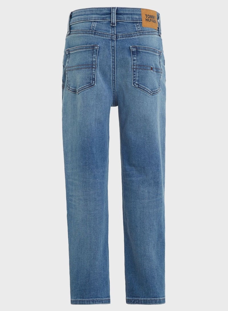 Youth Straight Fit Jeans