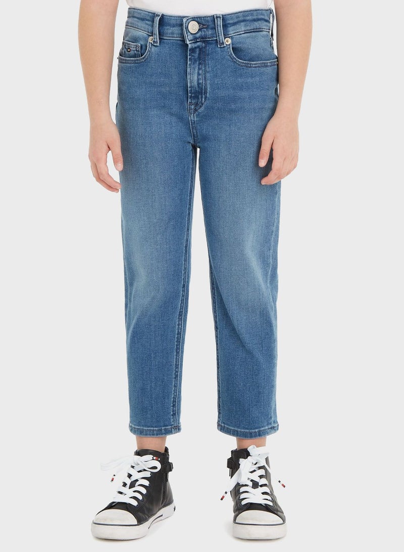 Youth Straight Fit Jeans