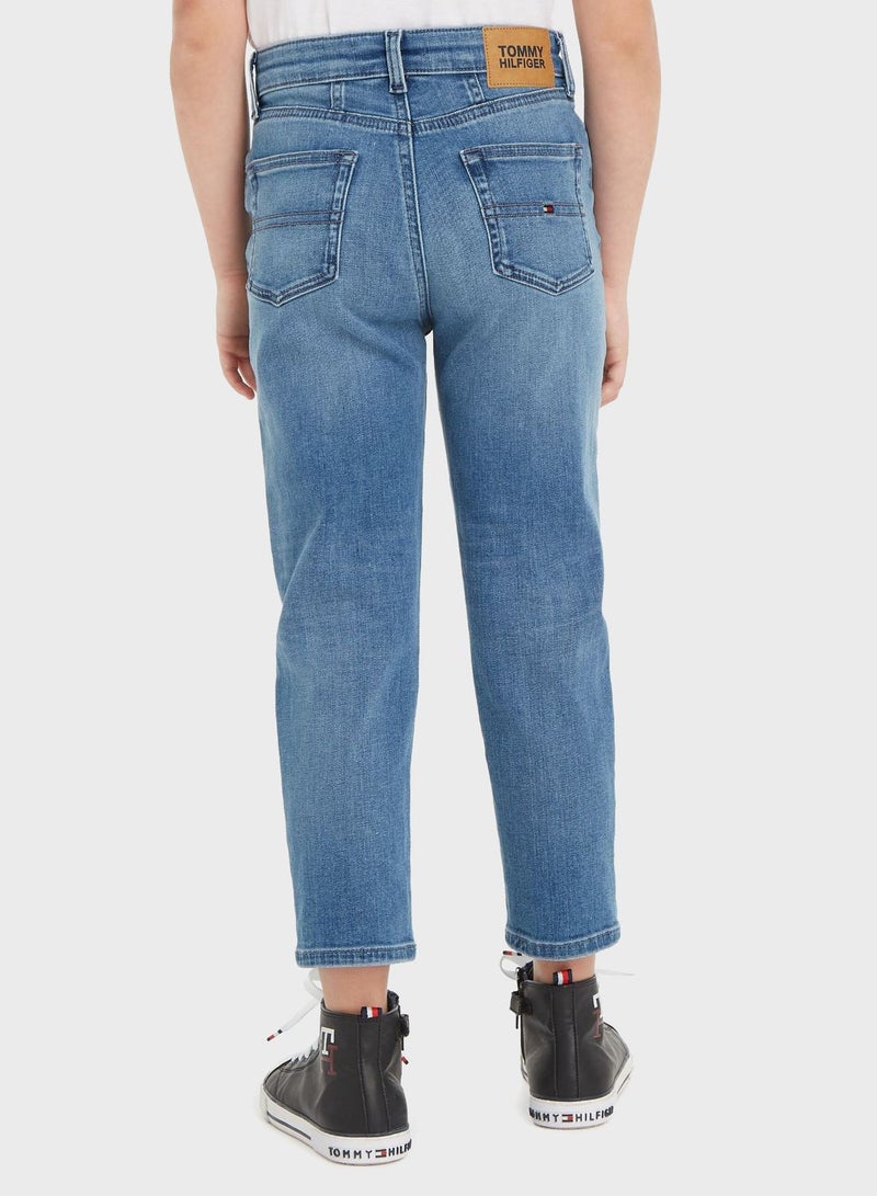 Youth Straight Fit Jeans