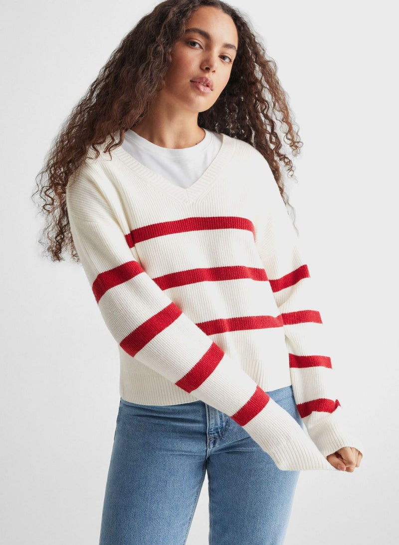 Youth Striped Sweater