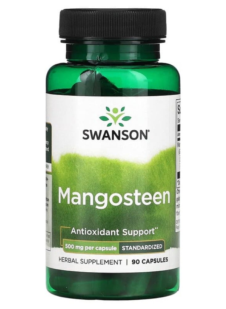 Mangosteen - Standardized 500 mg 90 Caps