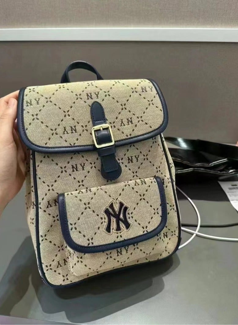 MLB Large Capacity Women's Leisure Backpack Bag